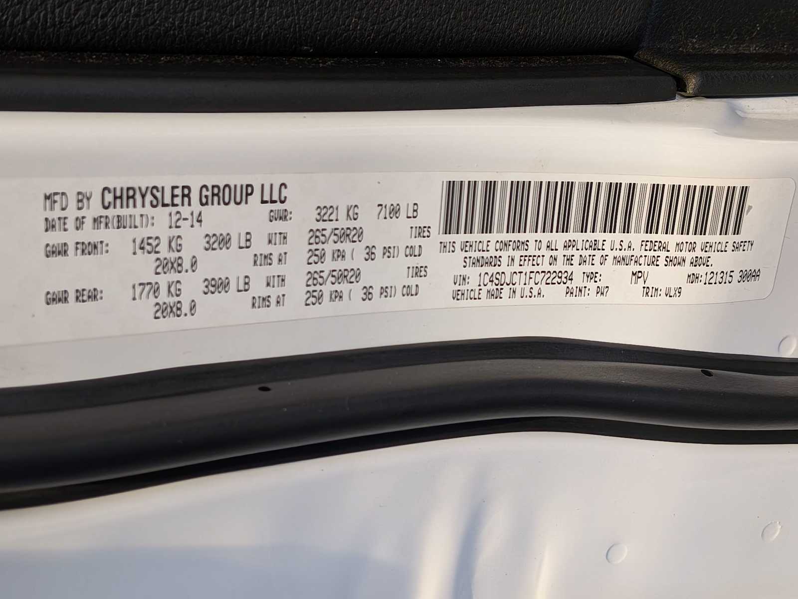 Thumbnail: 2015 Dodge Durango - 28
