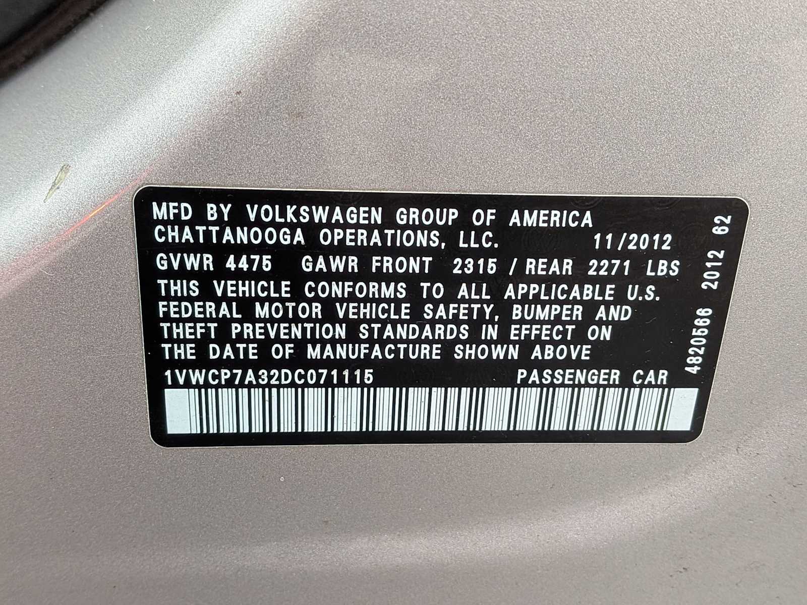 Thumbnail: 2013 Volkswagen Passat - 35