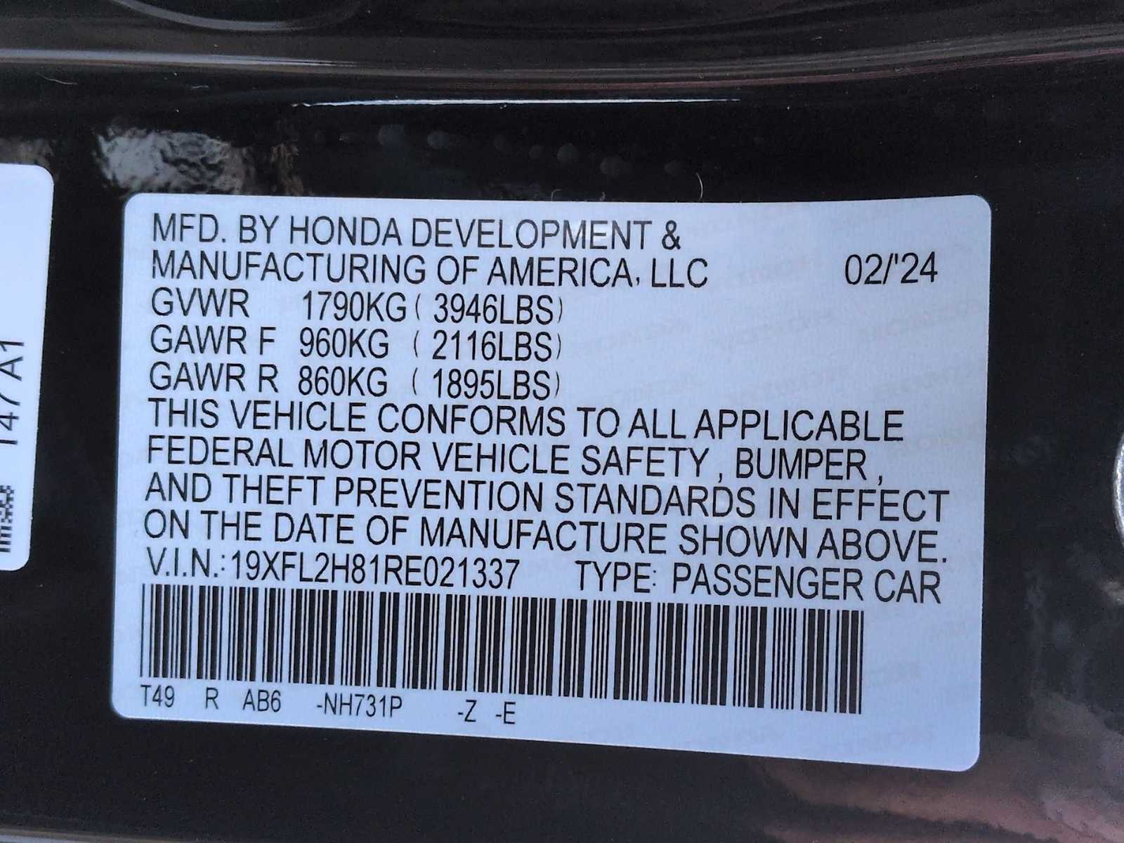 Thumbnail: 2024 Honda Civic - 32