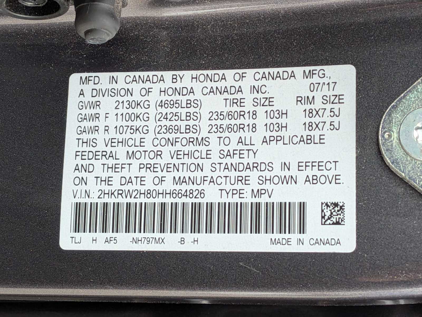 Thumbnail: 2017 Honda CR-V - 34