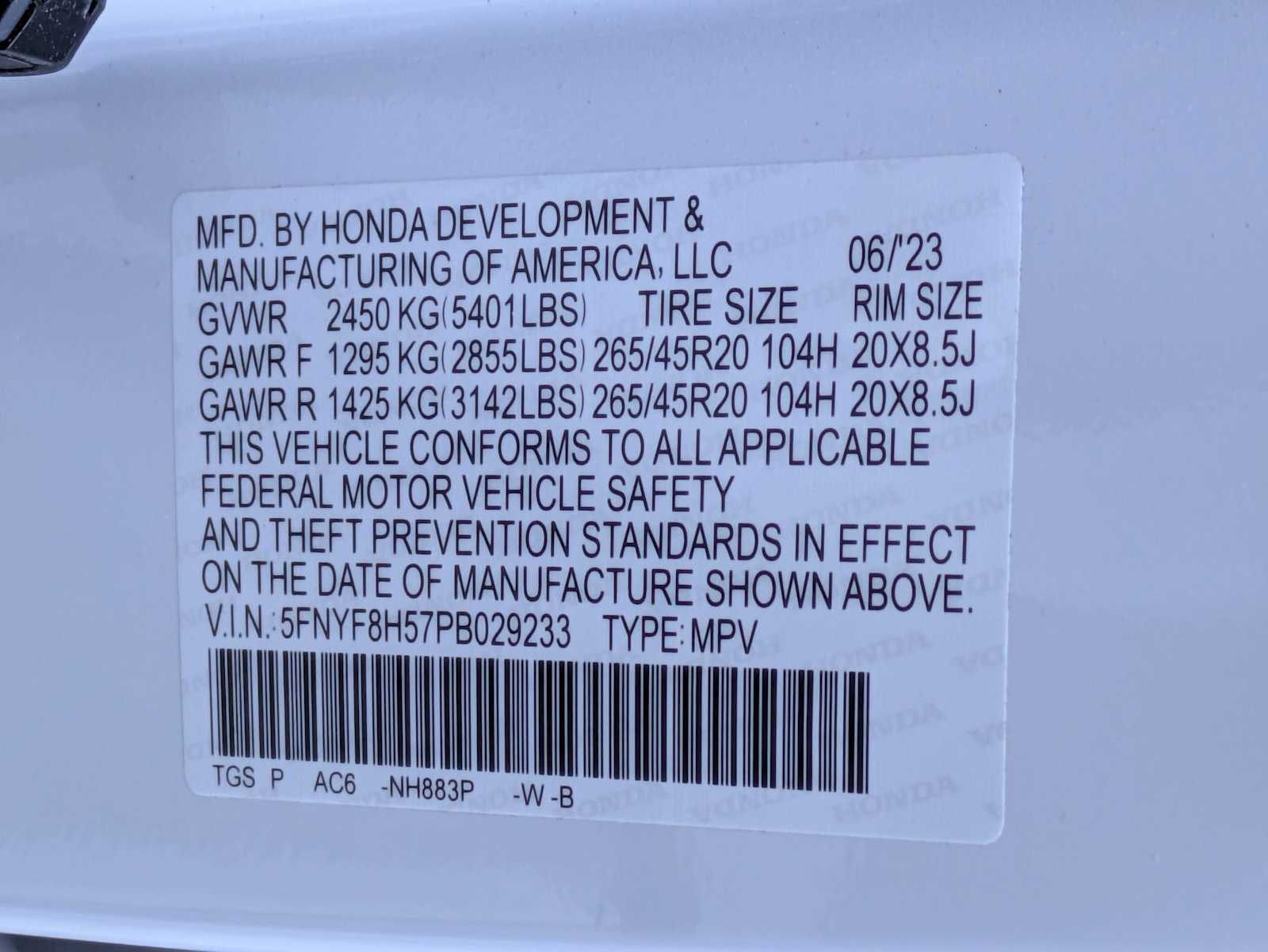 Thumbnail: 2023 Honda Passport - 35