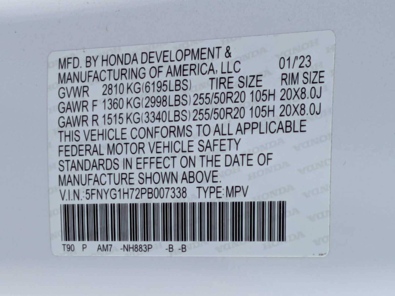 Thumbnail: 2023 Honda Pilot - 34