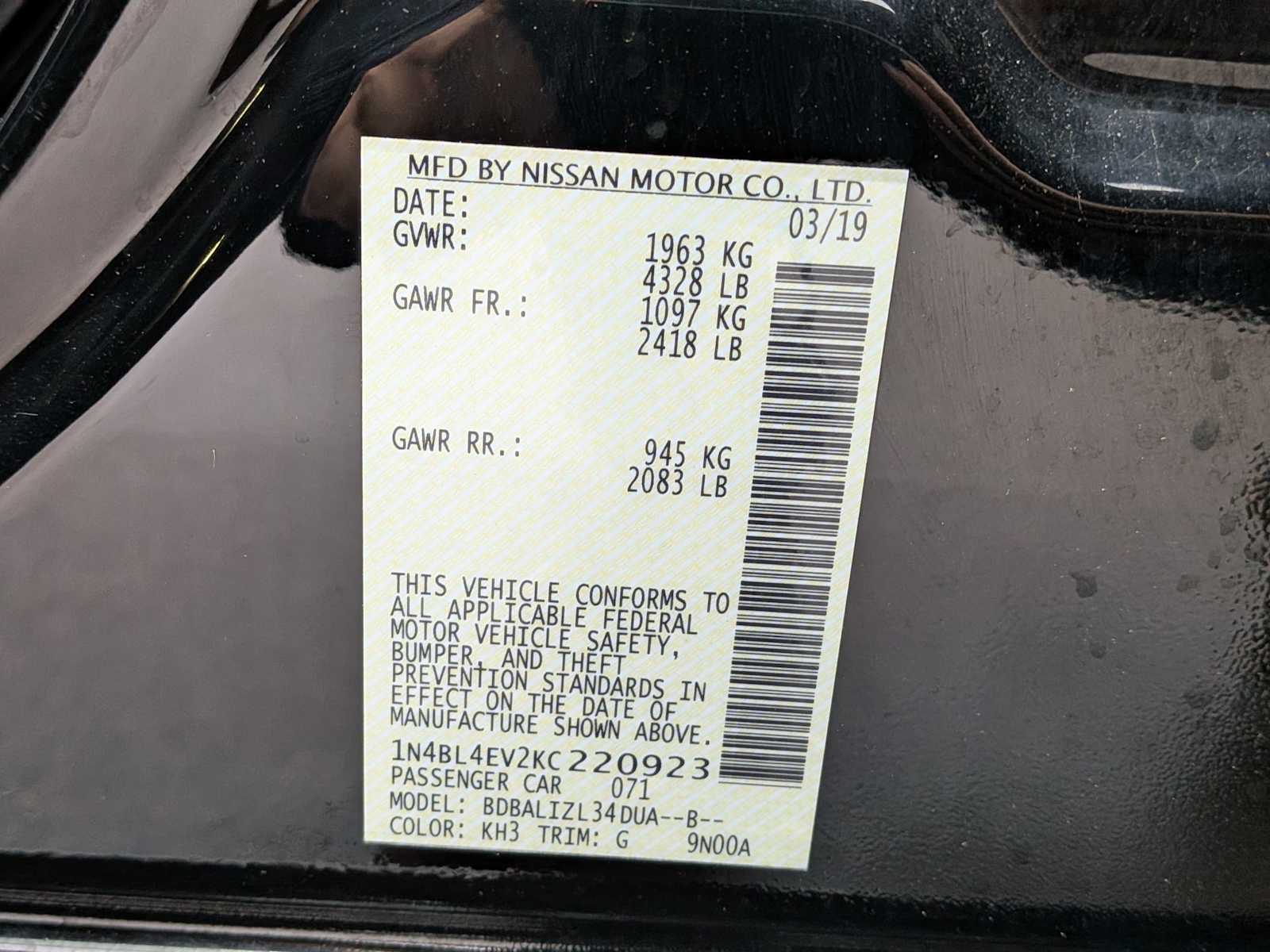 Thumbnail: 2019 Nissan Altima - 35