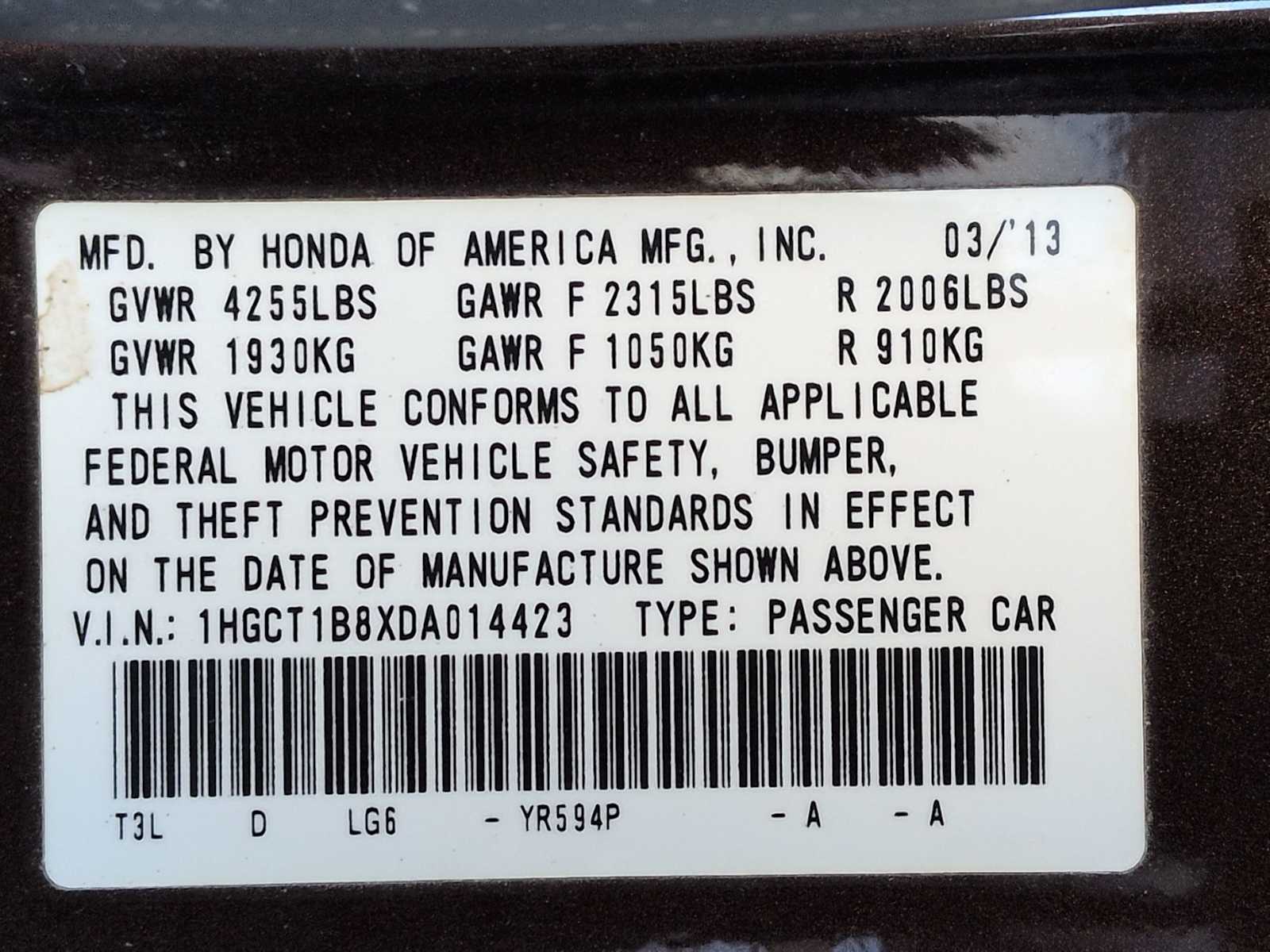 Thumbnail: 2013 Honda Accord - 30