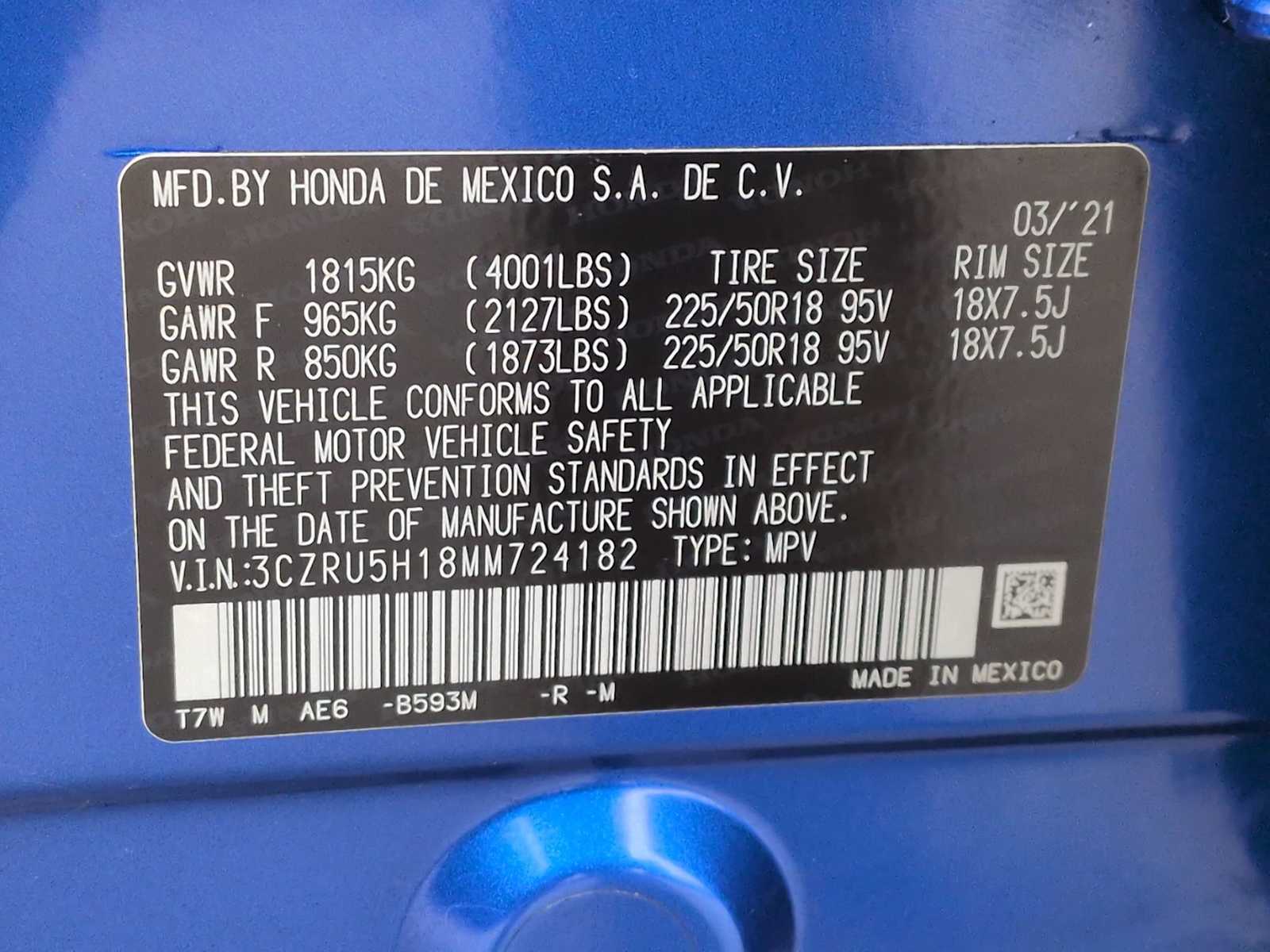 Thumbnail: 2021 Honda HR-V - 32