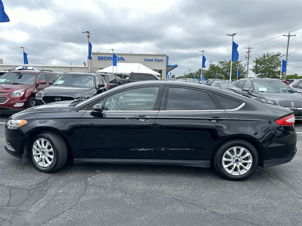 Used 2016 Ford Fusion S with VIN 3FA6P0G77GR381872 for sale in Waukesha, WI