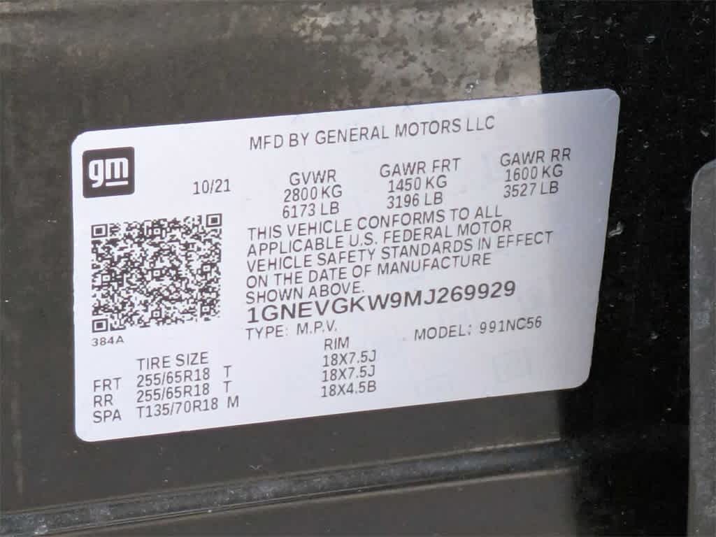 Thumbnail: 2021 Chevrolet Traverse - 32