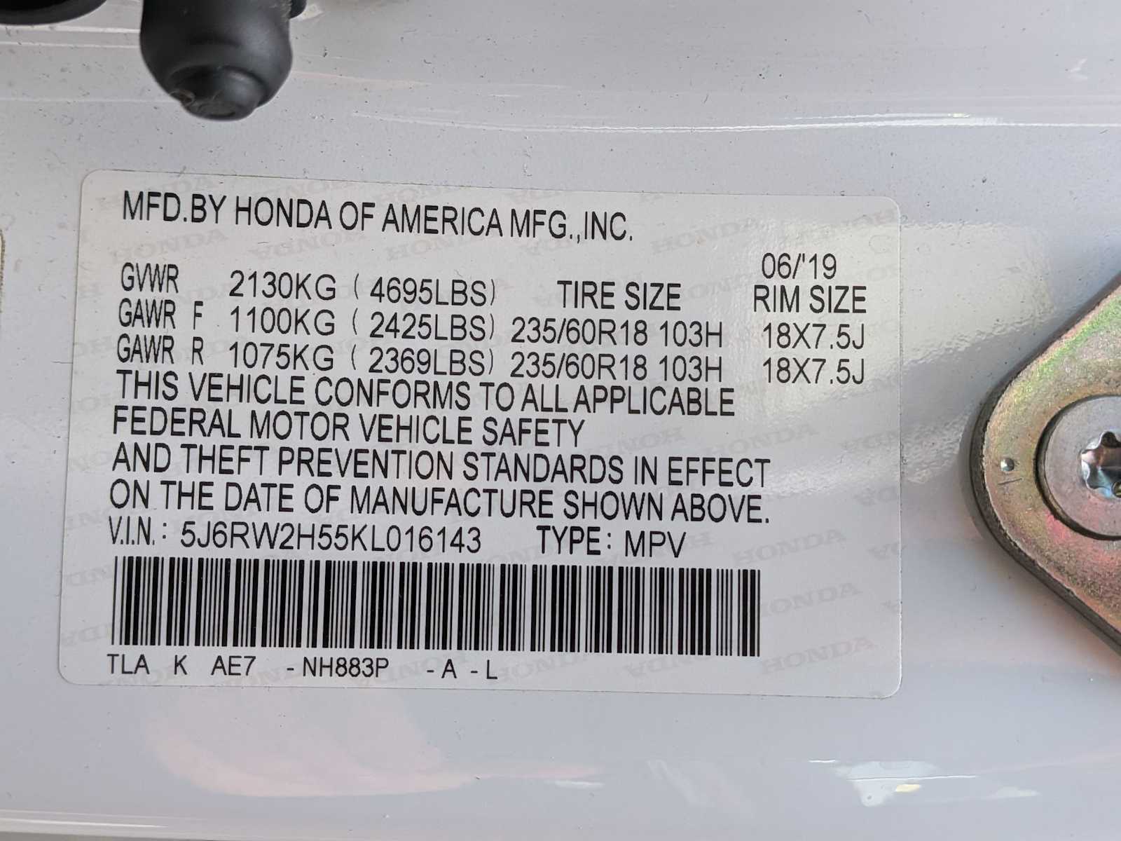 Thumbnail: 2019 Honda CR-V - 34