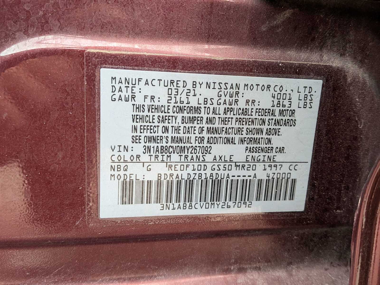 Thumbnail: 2021 Nissan Sentra - 33