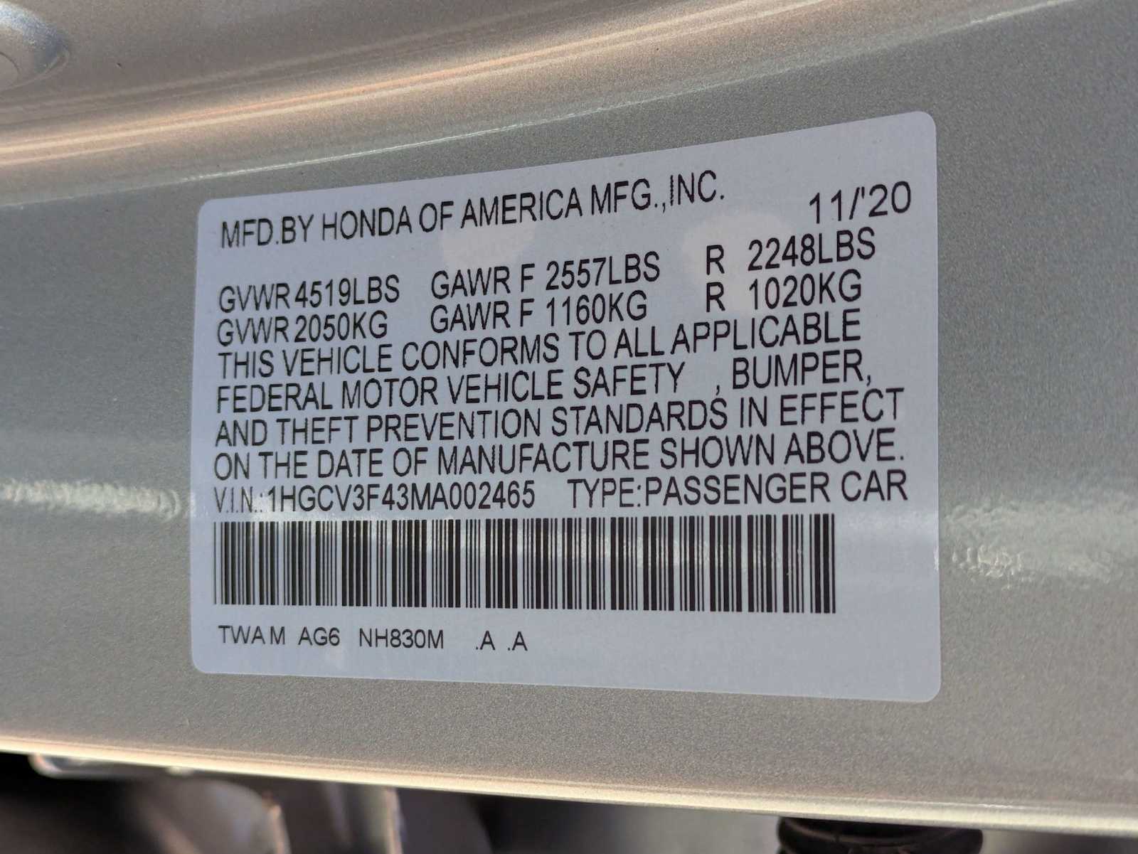 Thumbnail: 2021 Honda Accord - 35