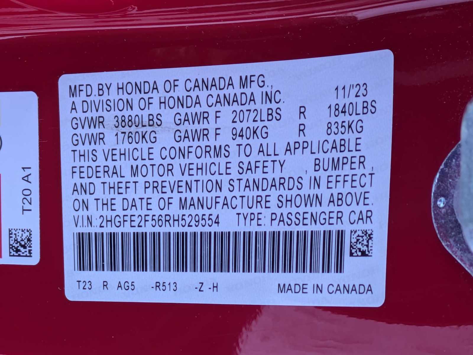 Thumbnail: 2024 Honda Civic - 27