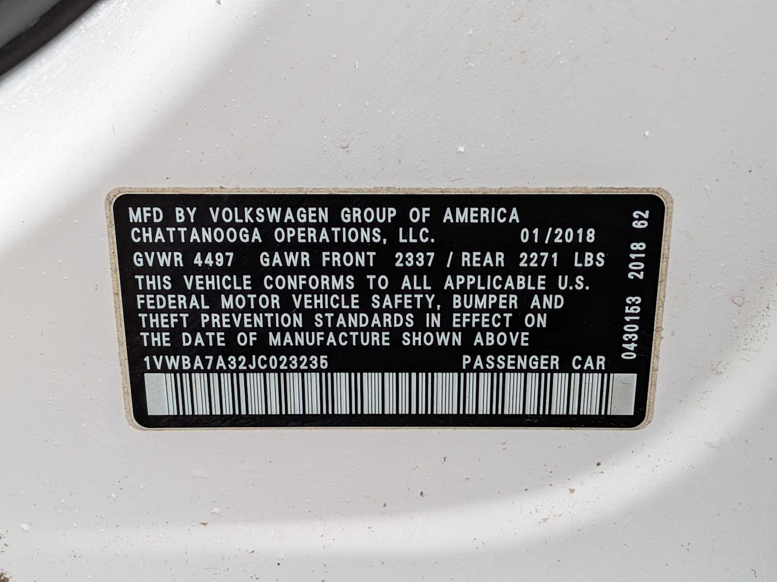 Thumbnail: 2018 Volkswagen Passat - 34