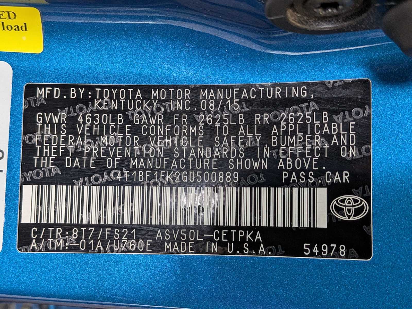 Thumbnail: 2016 Toyota Camry - 34