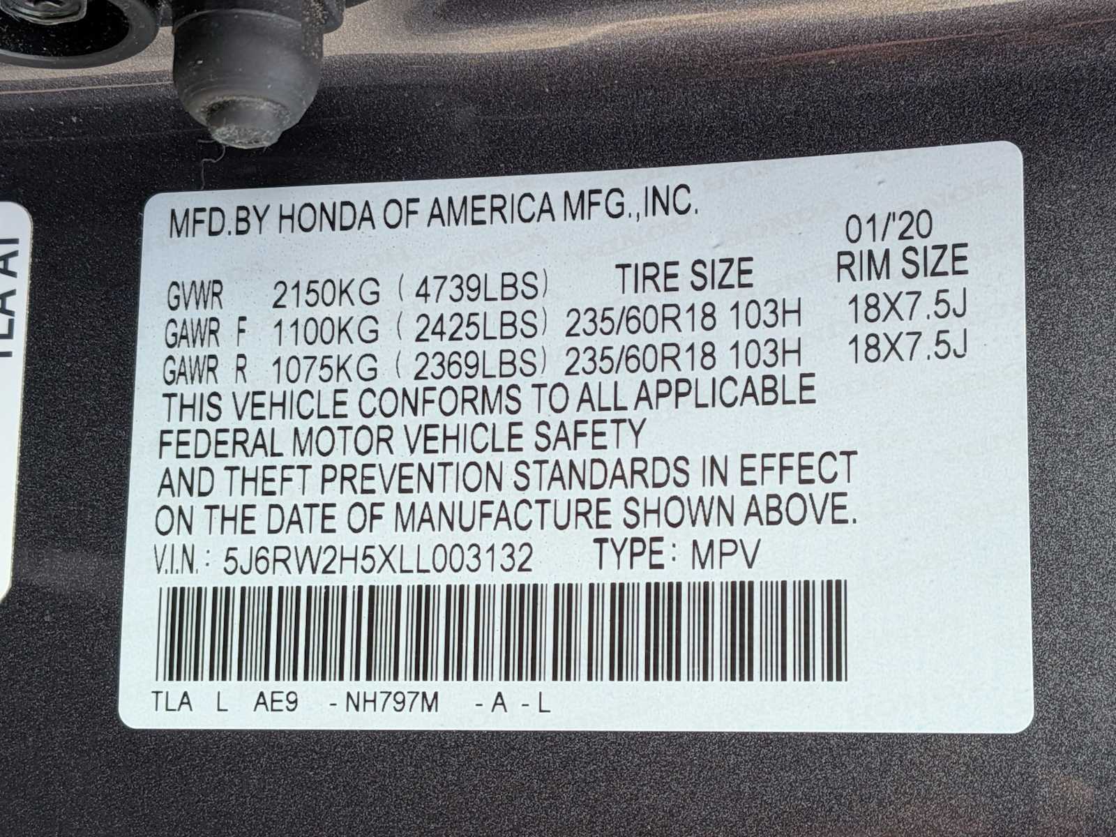 Thumbnail: 2020 Honda CR-V - 31