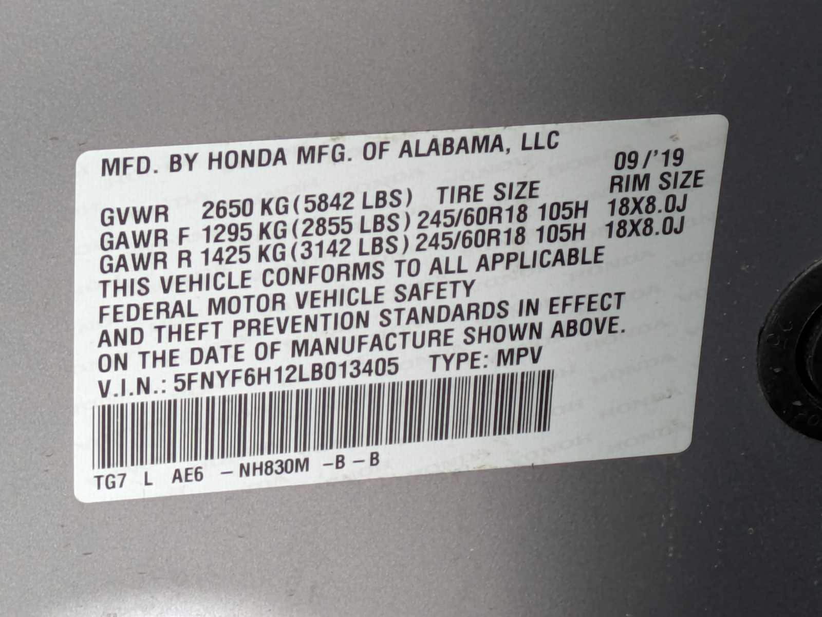 Thumbnail: 2020 Honda Pilot - 31