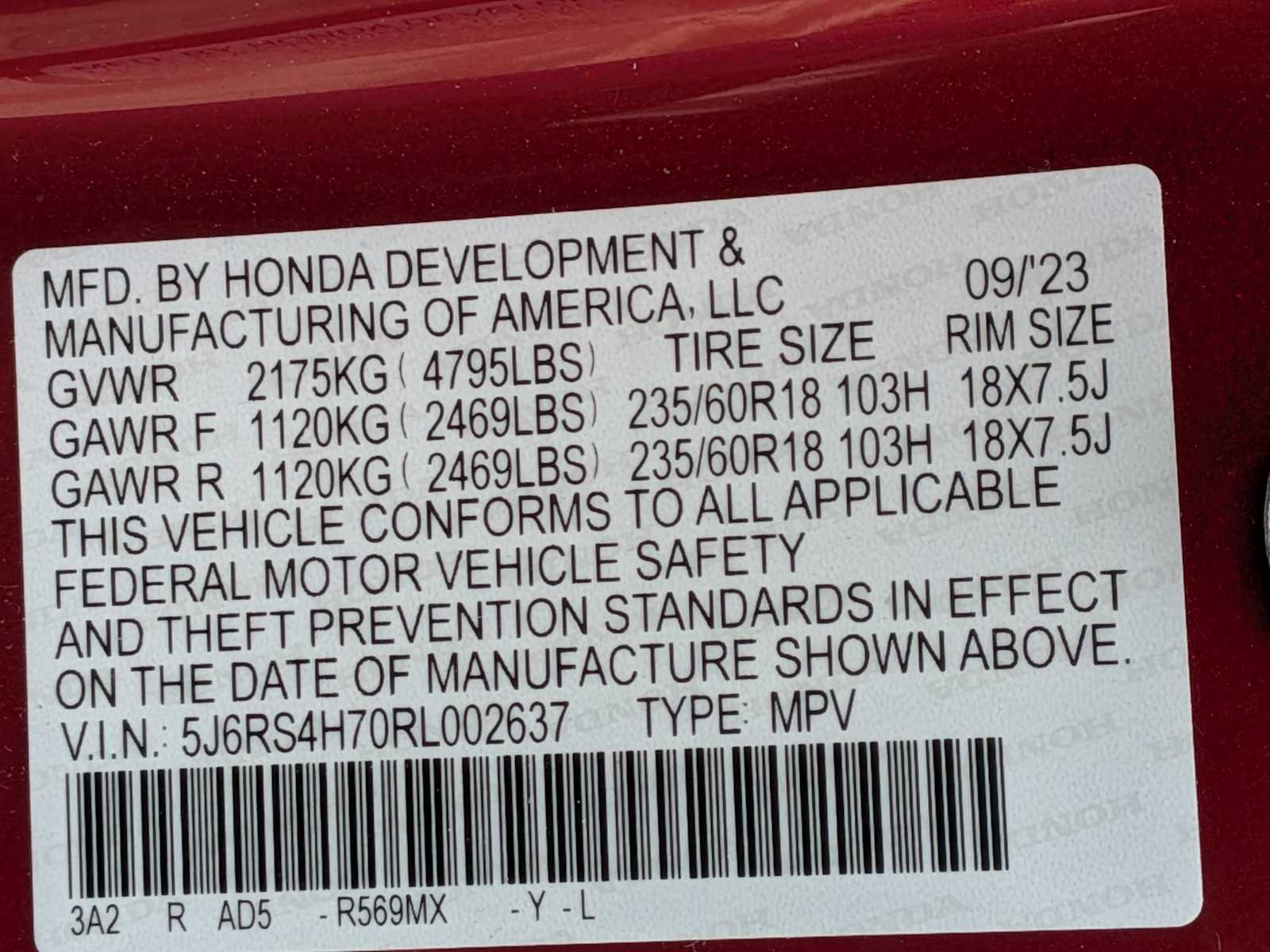 Thumbnail: 2024 Honda CR-V - 34