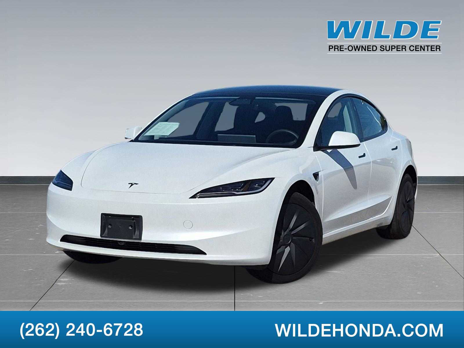 Used 2025 Tesla Model 3 Long Range with VIN 5YJ3E1EA6SF116975 for sale in Waukesha, WI