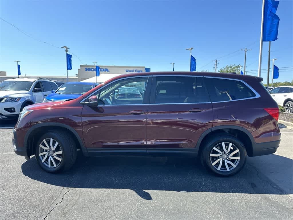 Used 2021 Honda Pilot EX-L with VIN 5FNYF6H50MB079181 for sale in Waukesha, WI