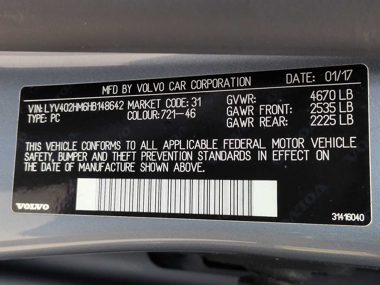 Thumbnail: 2017 Volvo S60 - 35