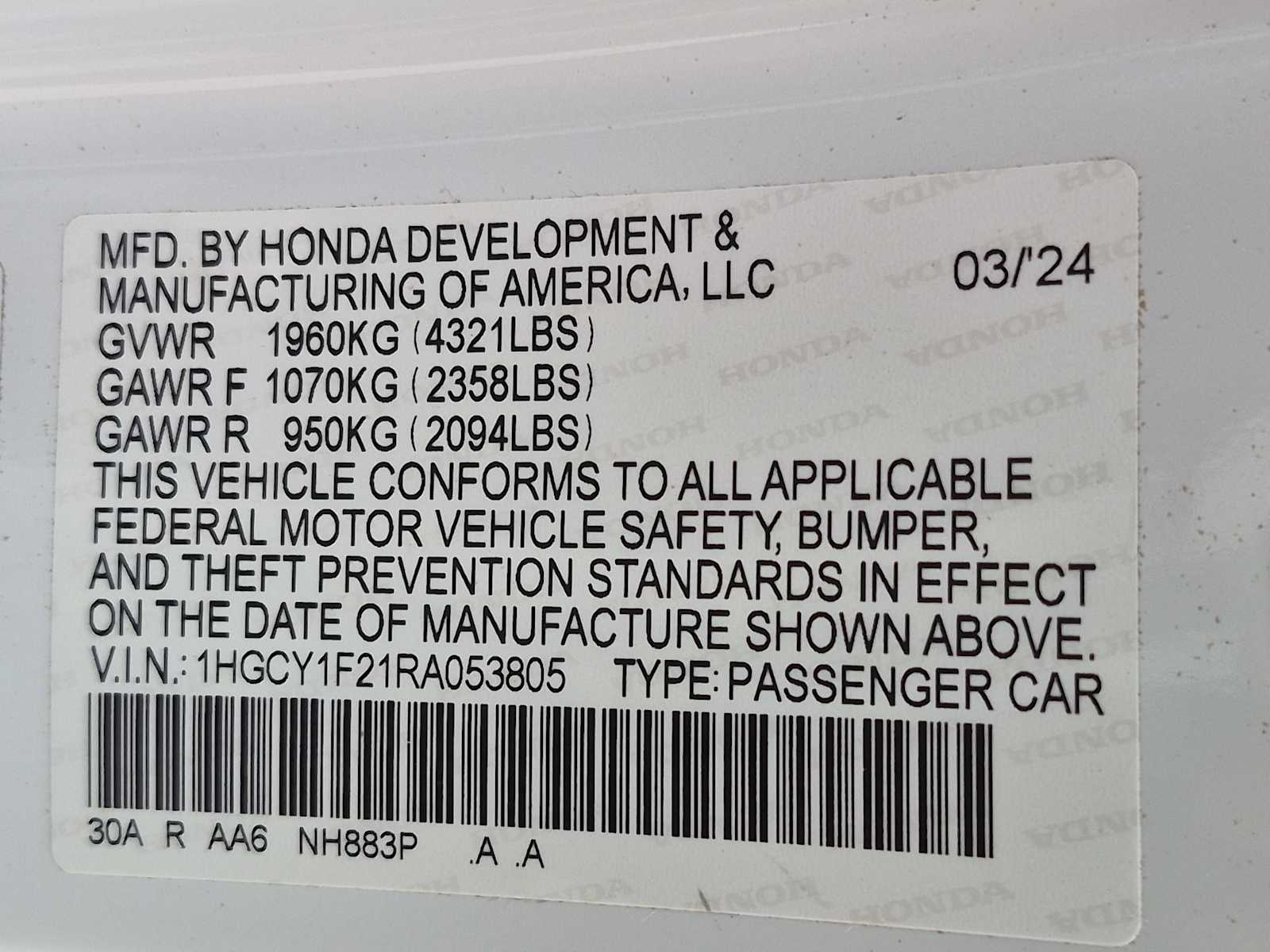 2024 Honda Accord LX - Photo 32