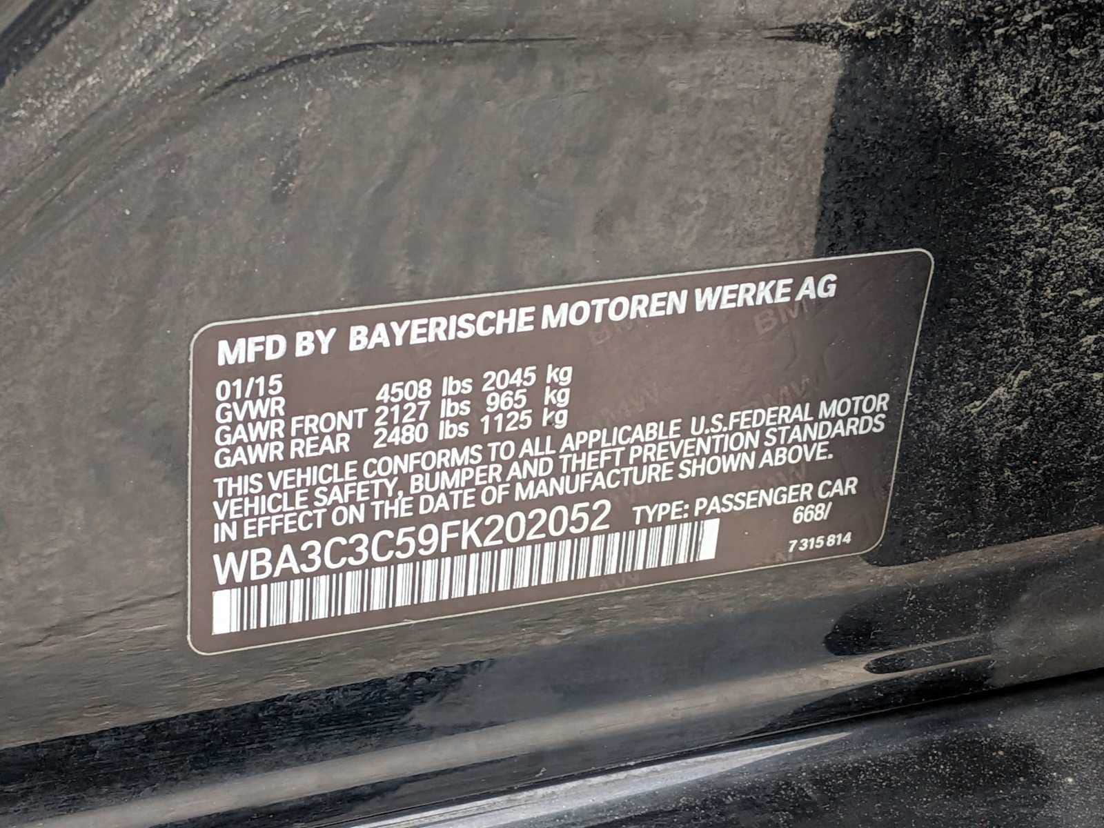 Thumbnail: 2015 BMW 3 Series - 34