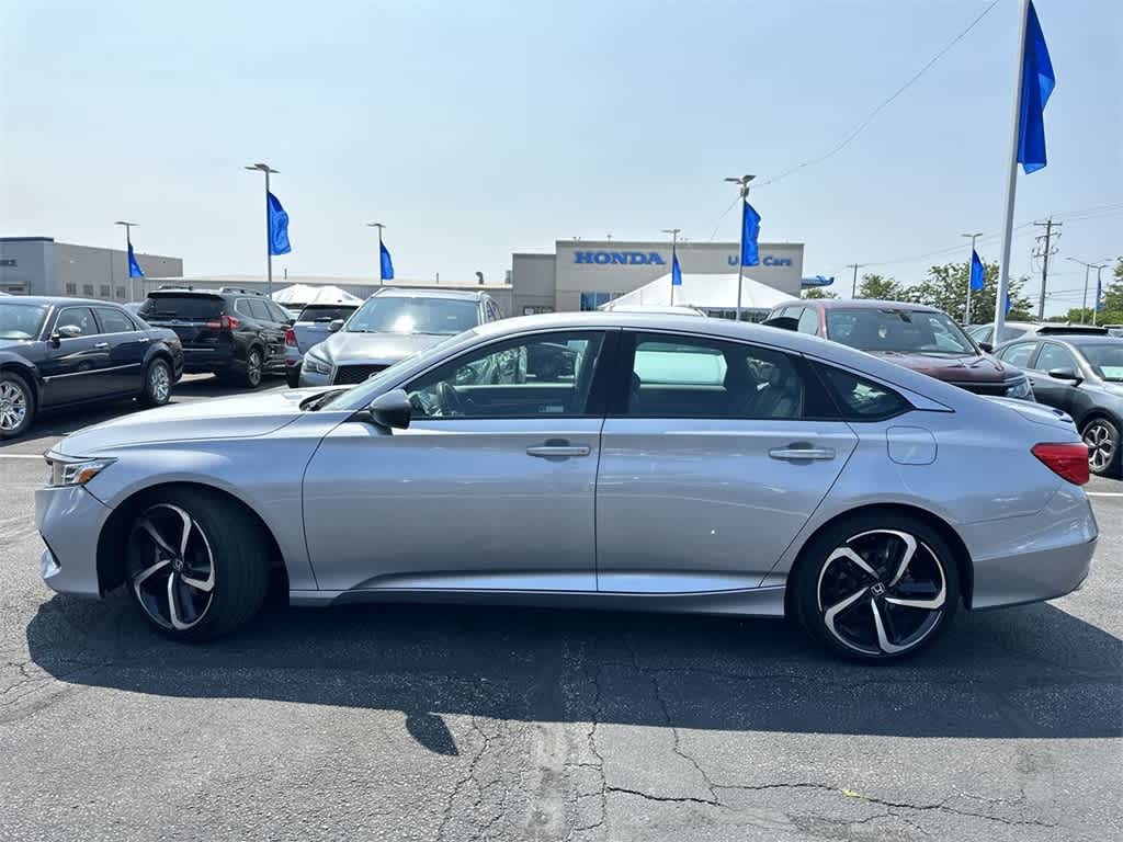 Certified 2021 Honda Accord Sport with VIN 1HGCV1F32MA086452 for sale in Waukesha, WI