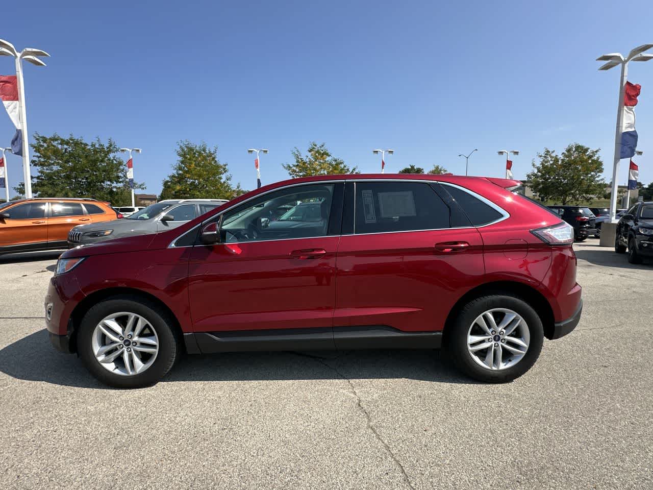 Used 2018 Ford Edge SEL with VIN 2FMPK3J85JBC54135 for sale in Waukesha, WI