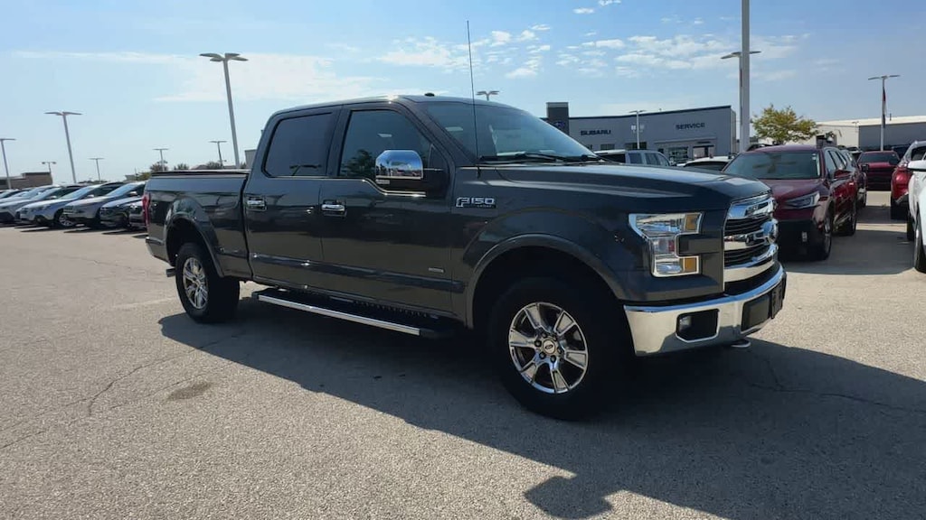 Used 2016 Ford F-150 Lariat Truck SuperCrew Cab