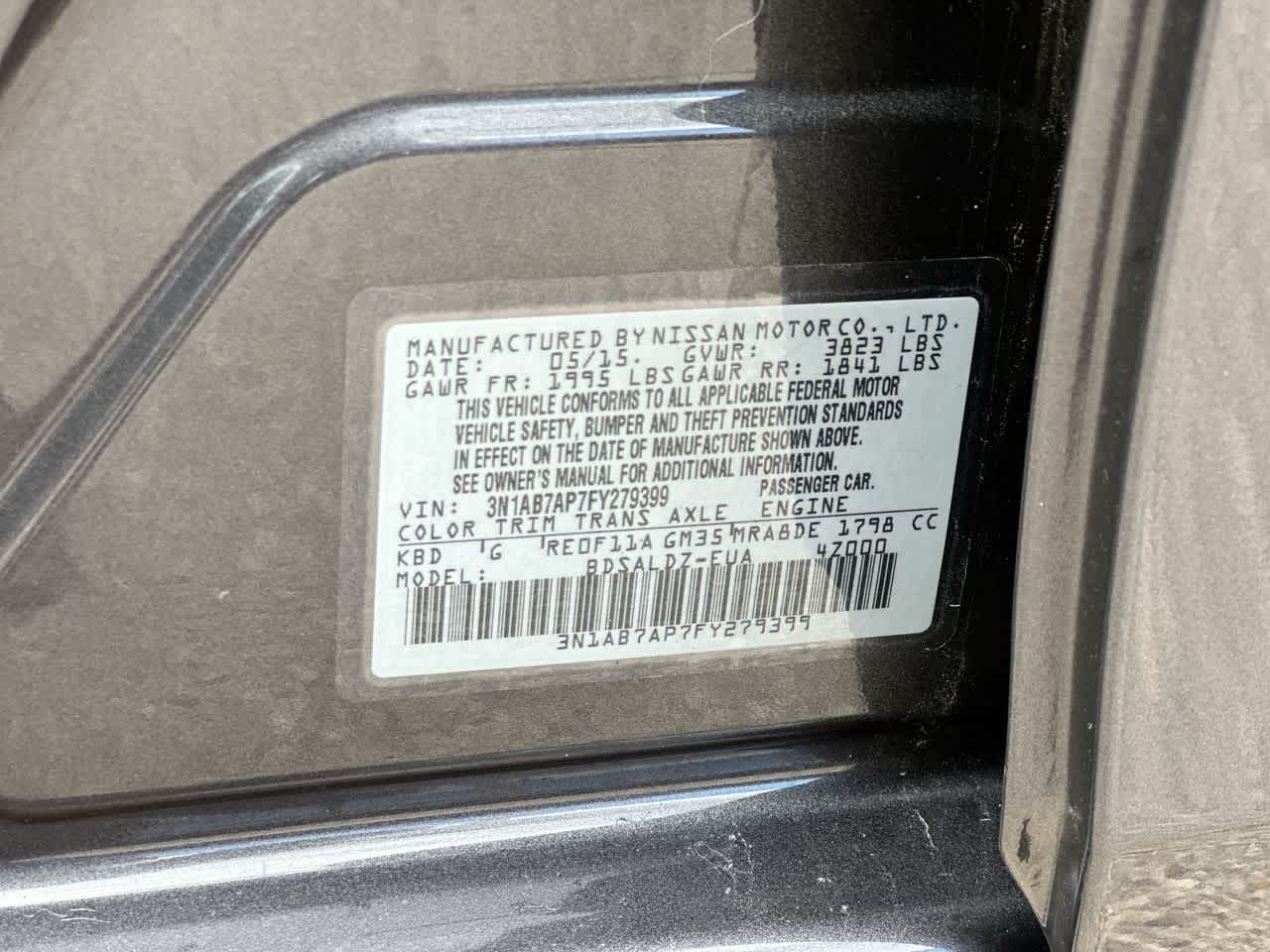 Thumbnail: 2015 Nissan Sentra - 36
