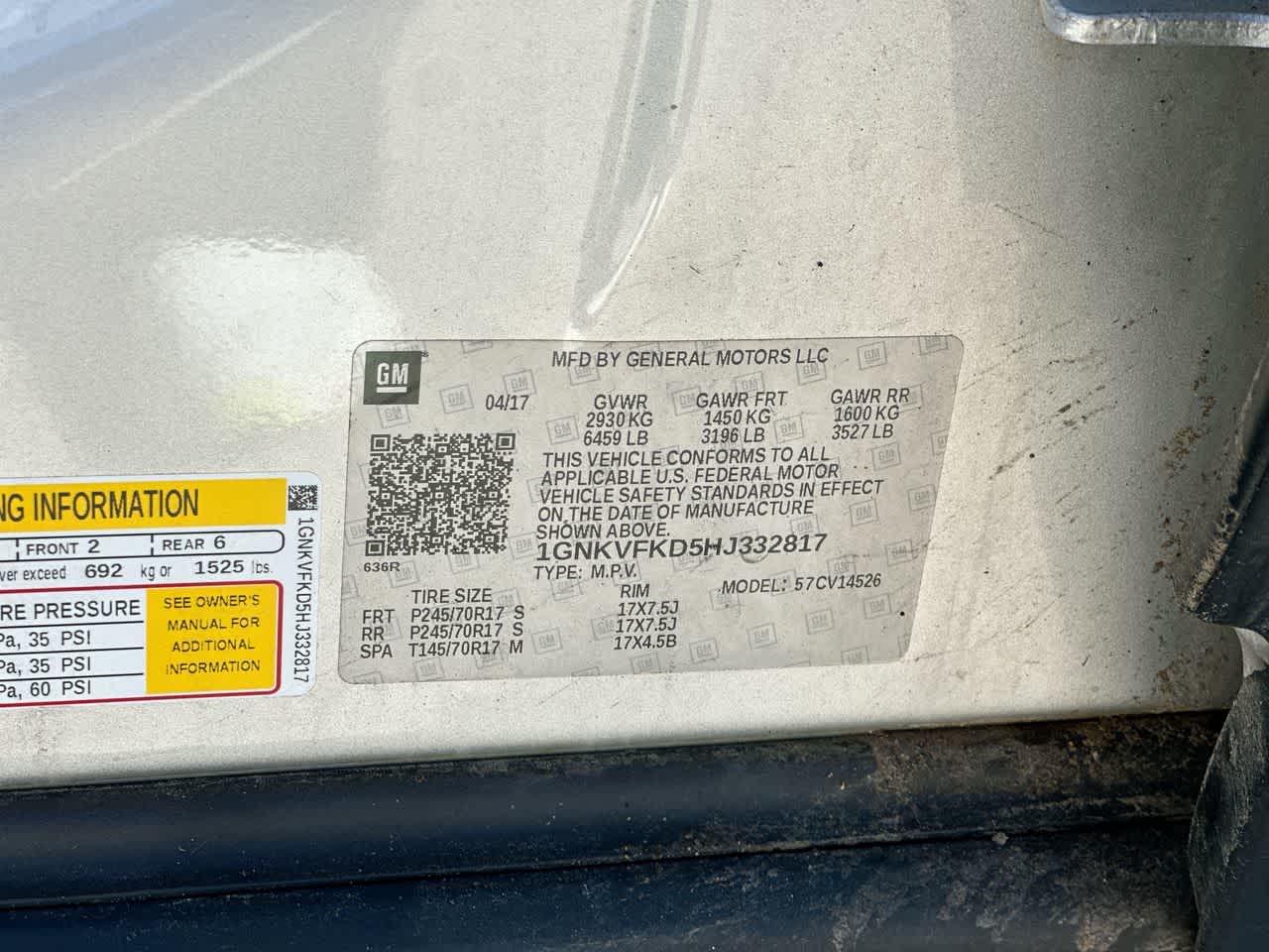 Thumbnail: 2017 Chevrolet Traverse - 36