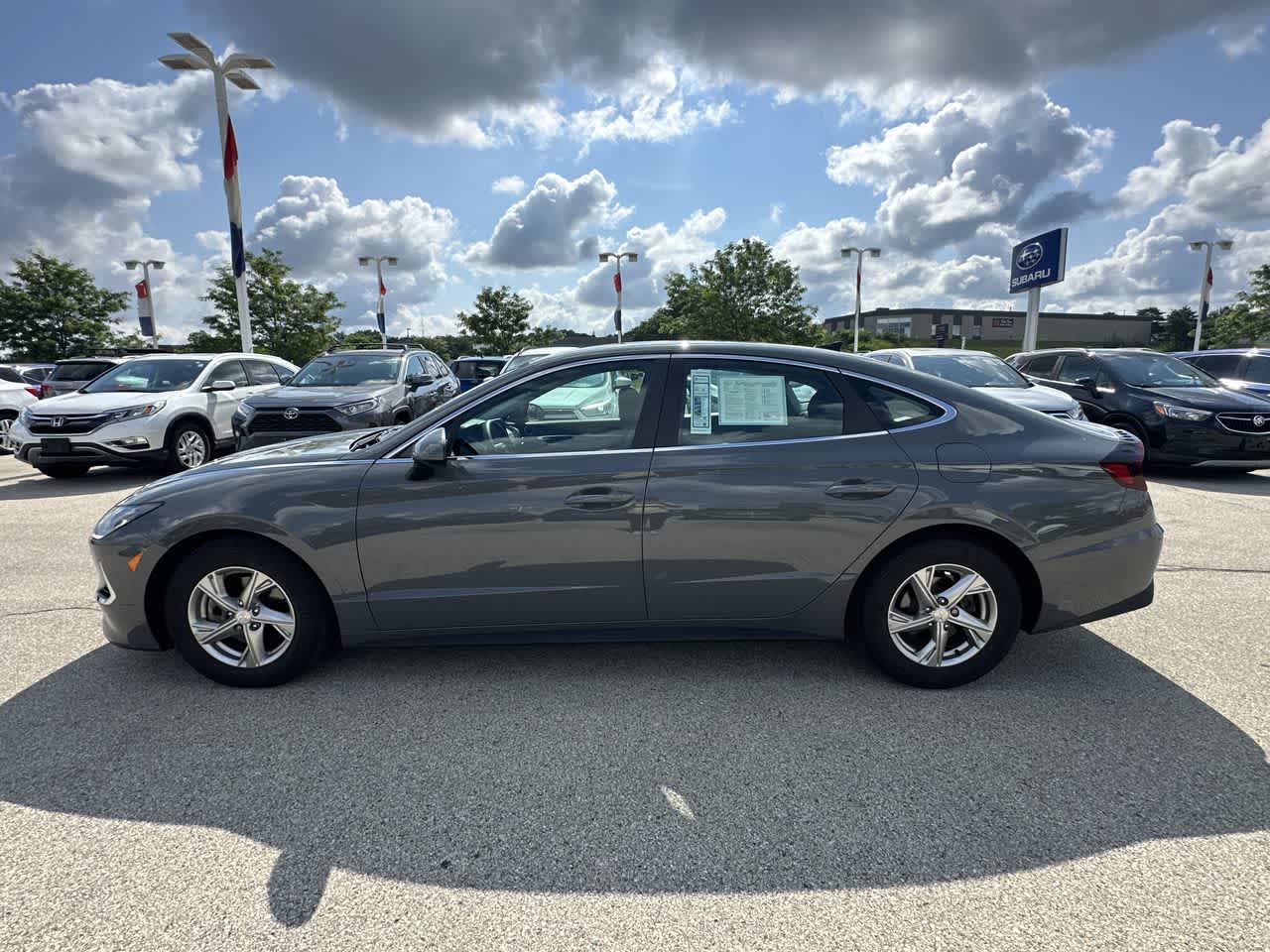 Used 2022 Hyundai Sonata SE with VIN 5NPEG4JA9NH136105 for sale in Waukesha, WI