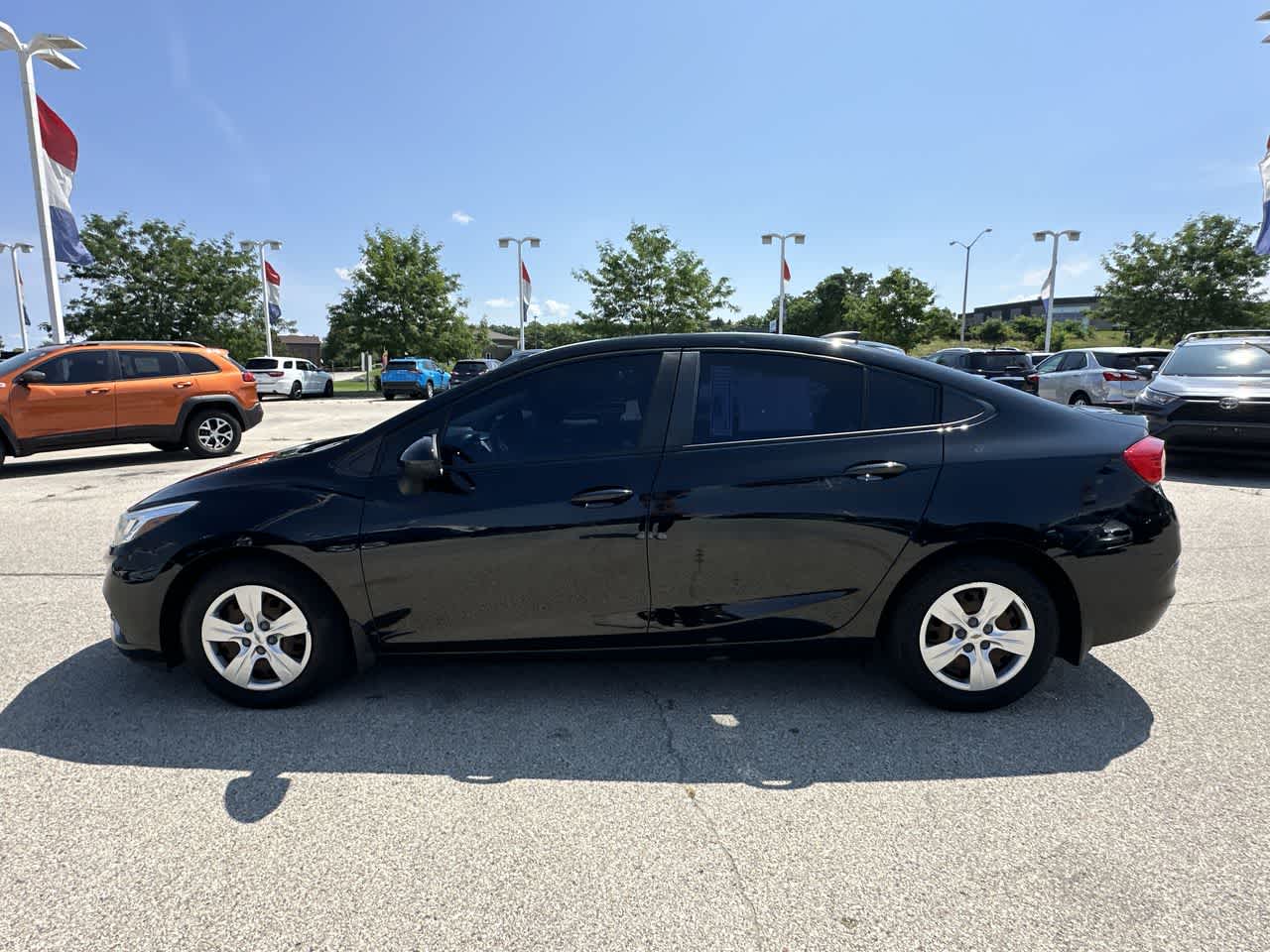 Used 2017 Chevrolet Cruze LS with VIN 1G1BC5SM7H7125179 for sale in Waukesha, WI