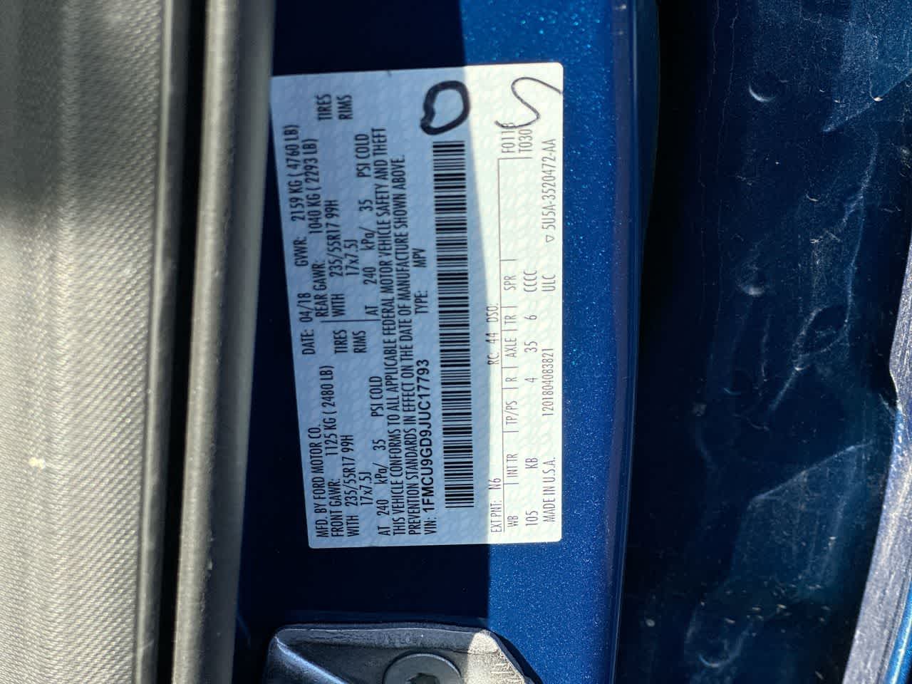 Thumbnail: 2018 Ford Escape - 34