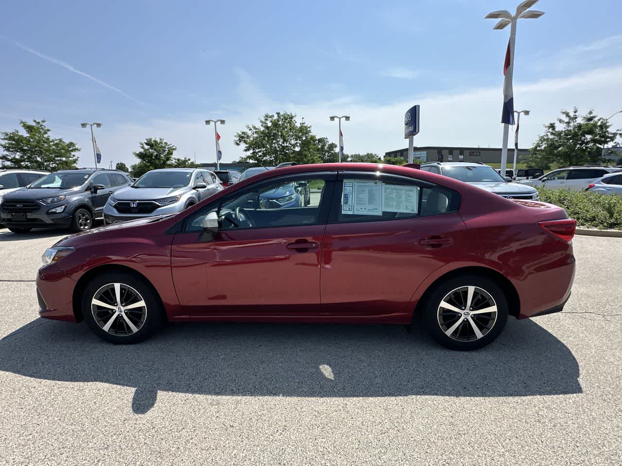 Certified 2022 Subaru Impreza Premium with VIN 4S3GKAD69N3600910 for sale in Waukesha, WI