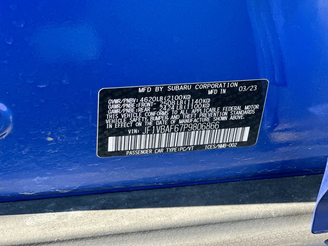 Thumbnail: 2023 Subaru WRX - 38