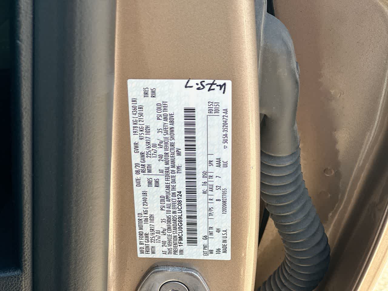 Thumbnail: 2020 Ford Escape - 37