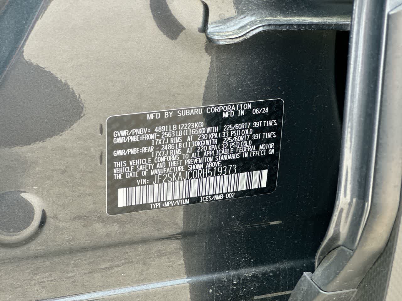2024 Subaru Forester Wilderness 39