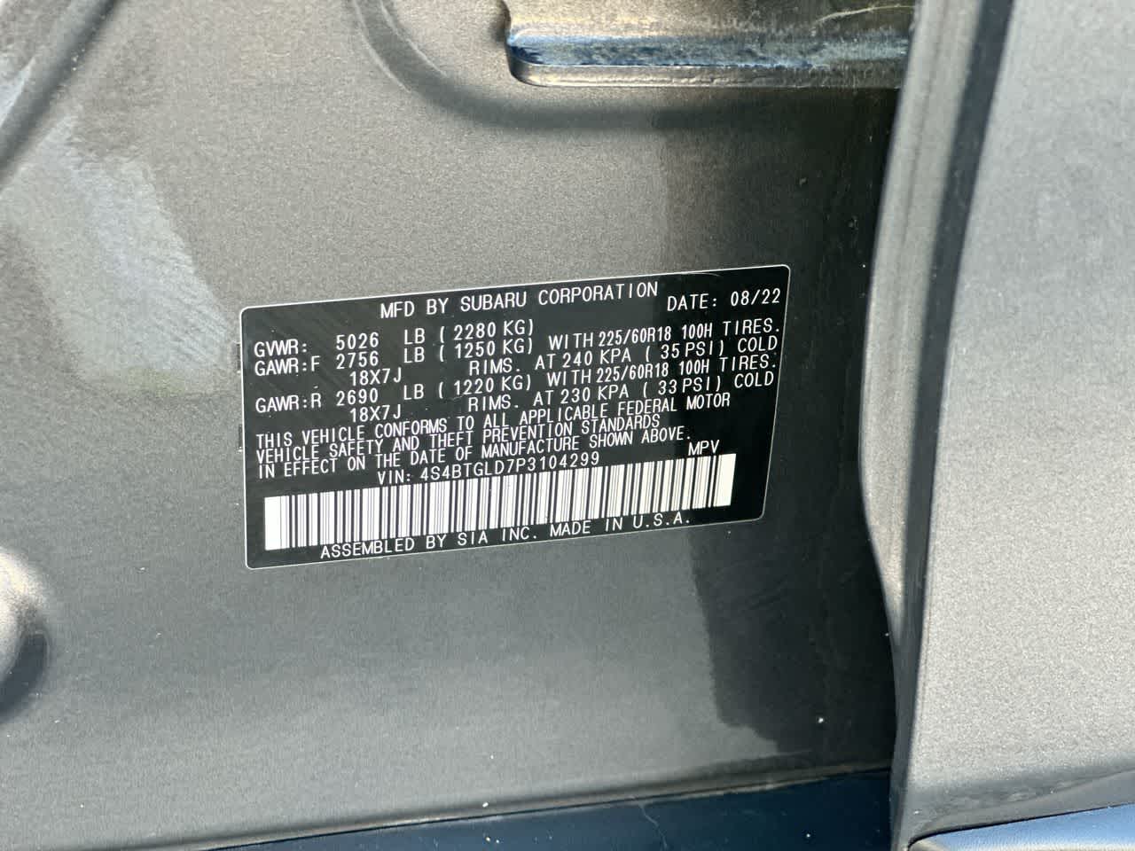 Thumbnail: 2023 Subaru Outback - 38