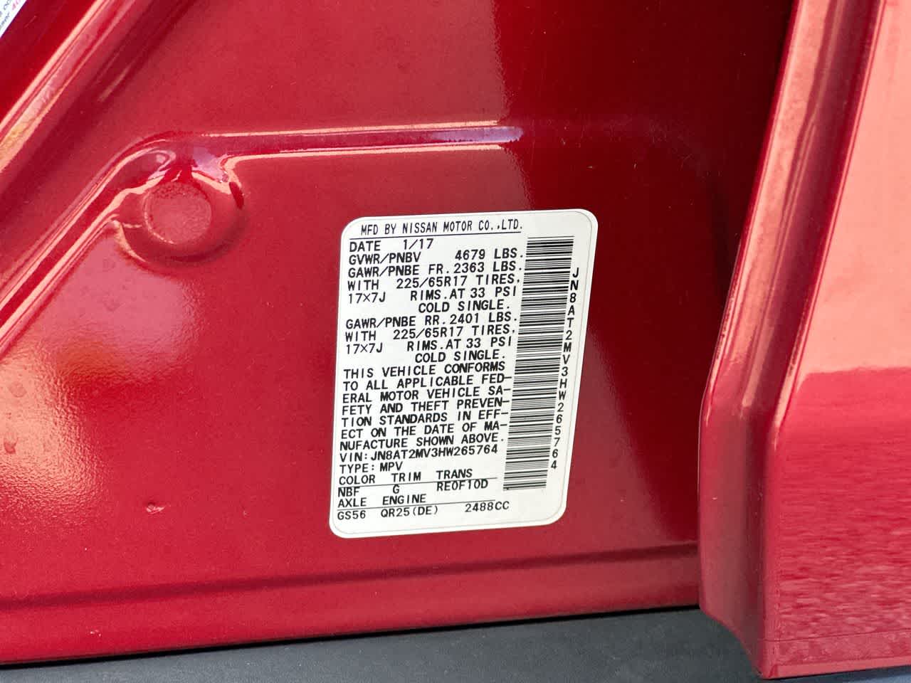 Thumbnail: 2017 Nissan Rogue - 36