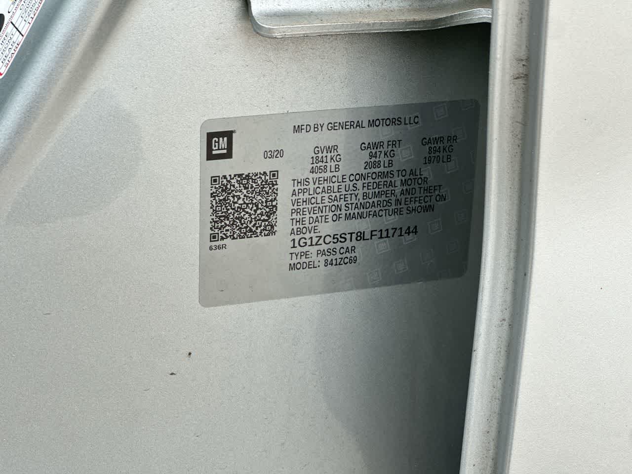 Thumbnail: 2020 Chevrolet Malibu - 36