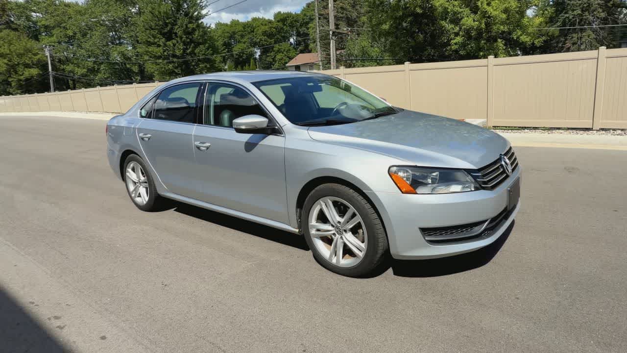 Used 2014 Volkswagen Passat SE with VIN 1VWBS7A39EC118572 for sale in Waukesha, WI