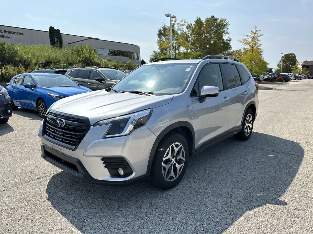 Certified 2022 Subaru Forester Premium with VIN JF2SKAEC8NH423849 for sale in Waukesha, WI