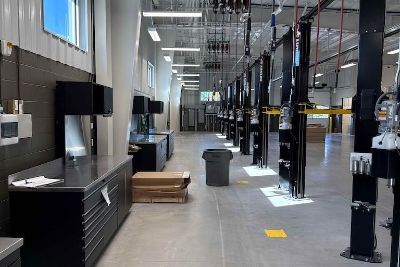 Shop Equipment Installation Complete