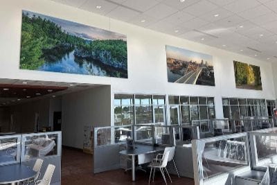 Graphic And Furniture Installation Complete