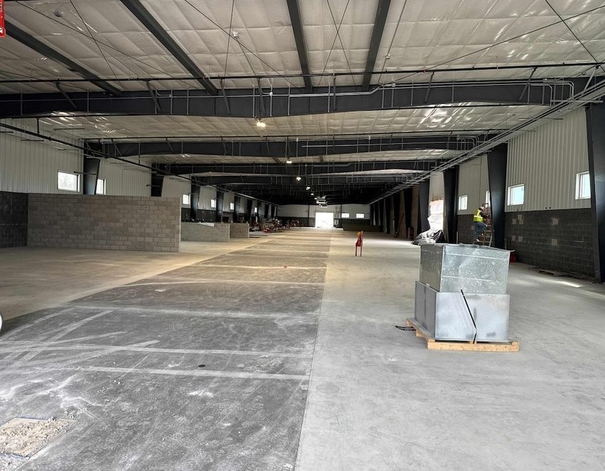 Concrete Pour Complete. Concrete Pour Complete.