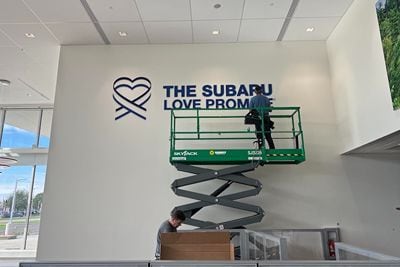 Interior Signage Installation Complete