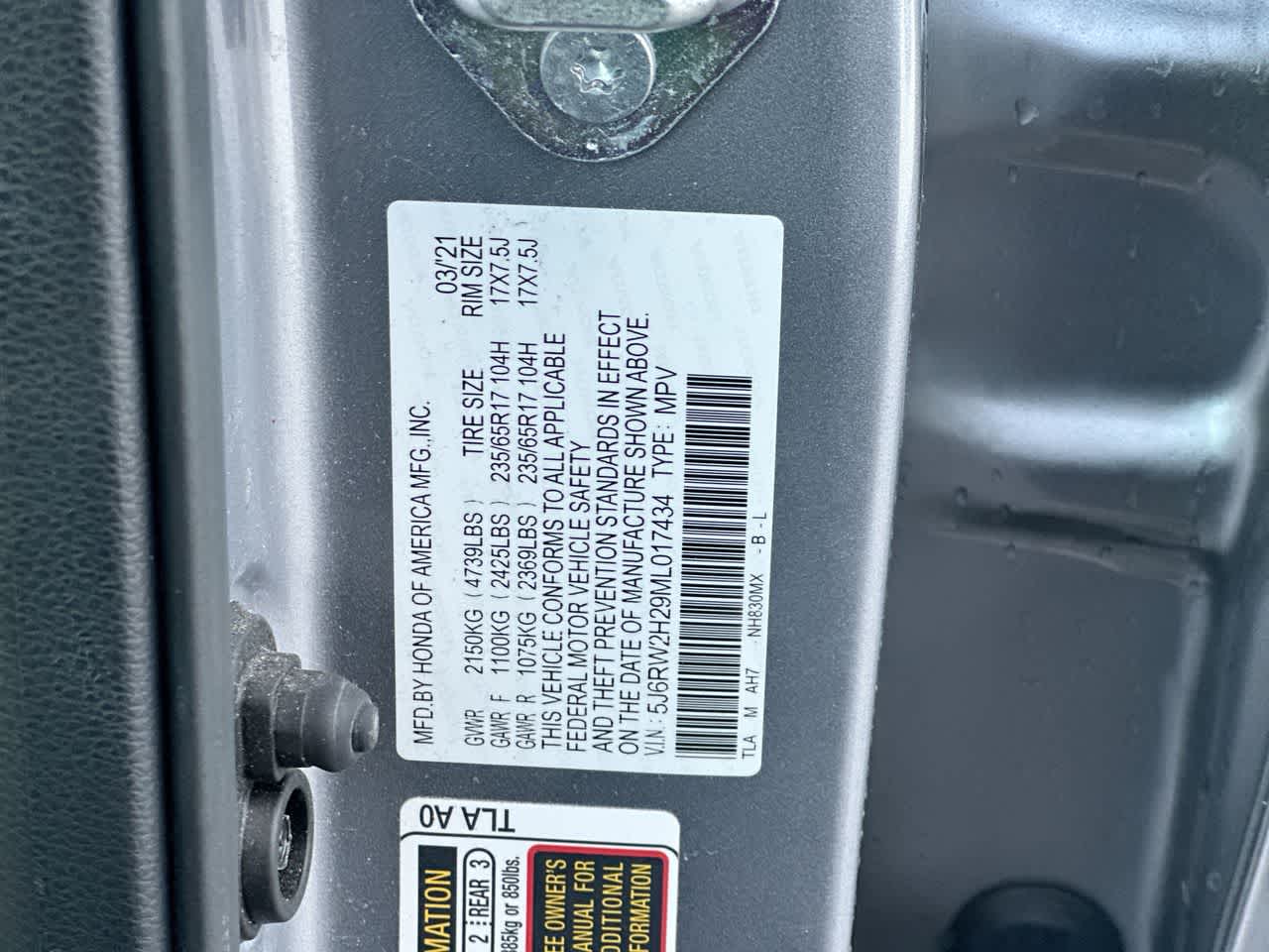 Thumbnail: 2021 Honda CR-V - 36