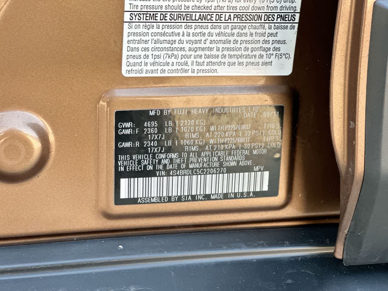 Thumbnail: 2012 Subaru Outback - 39