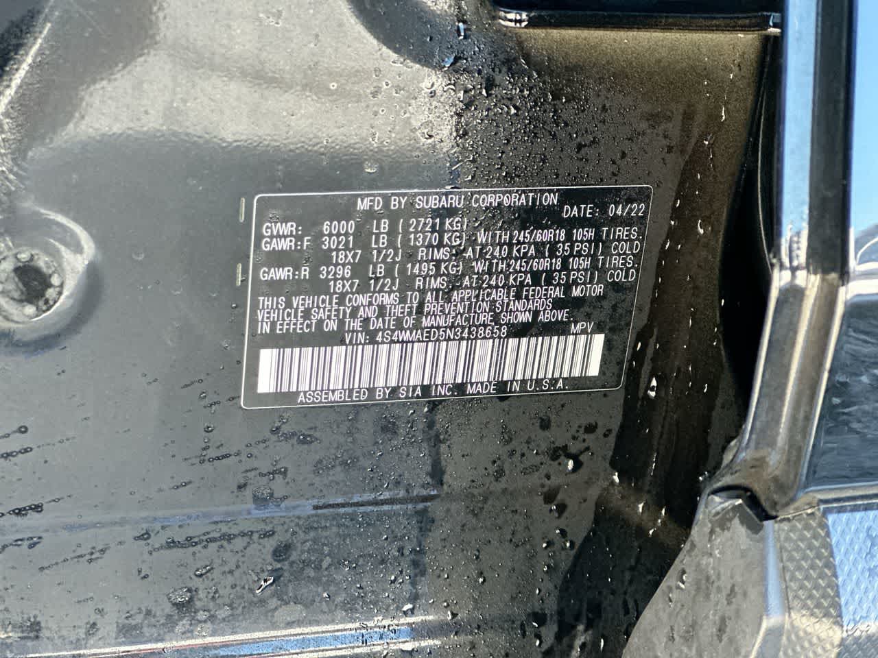 Thumbnail: 2022 Subaru Ascent - 37