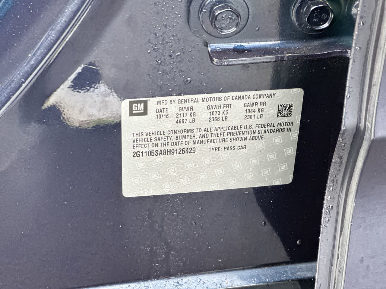 Thumbnail: 2017 Chevrolet Impala - 34